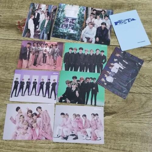 2020 New K-POP Bangtan Boys Lomo Card Photocard FESTA Collection Card JUNG KOOK JIMIN SUGA JIN J-HOPE FANS Gift