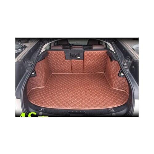 New carpets! Special trunk mats for BMW 528i GT F07 2015-2010 waterproof durable carpet liner for BMW 528i GT 2012,Free shipping