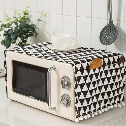 30x90cm Waterproof Anti-dust Refrigerator Microwave Cover With Storage Bag Washing Machine Automatic Roller Washer Dust Cover