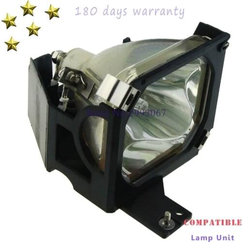 Replacement ELP13 V13H010L13 Projector lamp with housing for EPSON PowerLite 50C 70C EMP-50 EMP-70 with 180 days warranty