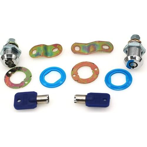 10 pcs of 23mm / 28mm / 32mm Zinc Alloy Cam Lock can for drawer or arcade cabinet