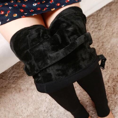 Women Clothing Maternity Clothes Winter Leggings Thickened Velvet Pants For Pregnant Women Trousers Pregnancy Warm Leggings