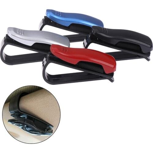 1pc Car Glasses Folder Sun Visor Storage Holder Receipt Card Clip Auto Fastener Clip for Car A30