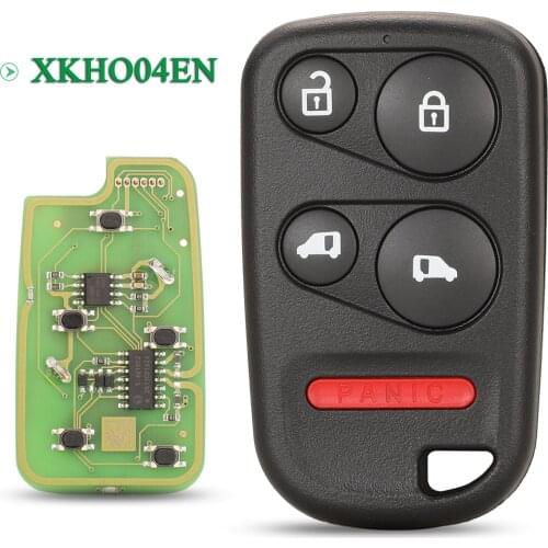 Bilchave 5 Buttons Xhorse XKHO04EN VVDI Wire Remote Car Key Fob For Honda Separate Tool English No Transpponder Chip