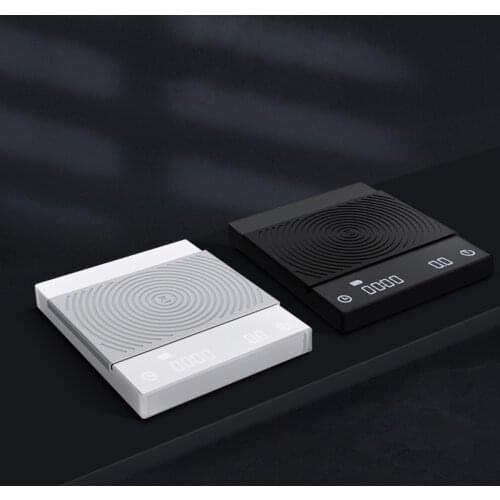 Timemore B22 Black Mirror BASIC Electronic Scale Pour Over Espresso Coffee Scale Smart Scale Automatic Timing Kitchen Scales 2kg