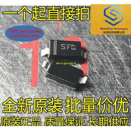 50pcs 100% orignal new B0540WS-7-F Screen printing SF Schottky diode and rectifier SMD SOD-323 in stock