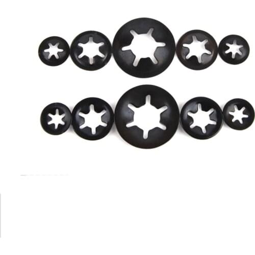 M3 M4 M5 M6 M8 M10 Tooth Starlock Push On Locking Washers Speed Clips Fasteners Assortment Kit Quick Speed Locking Washers