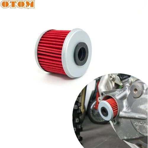 OTOM Engine Oil Filter Cleaner Motorcycle For HONDA CRF 150R 250R 250X 450R 450X Dirt Bike Fuel Filter Cleaner