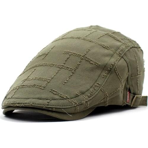 2021 New Beret Make Old Retro Mens Hat Cotton Forward Hat Womens Hat