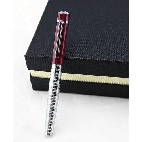 Creative Metal Crystal Diamond roller ball pen Set Stationery Refill 0.5 mm Signature Ballpoint Pen for Office School Suppliers