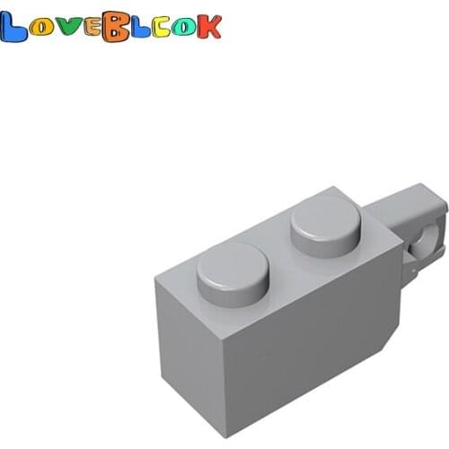Hinge Brick 1x2 Locking with Single Finger Building Blocks Assembles MOC Technical Parts Toy For Kids 30364 / 51478 10pcs/Lot