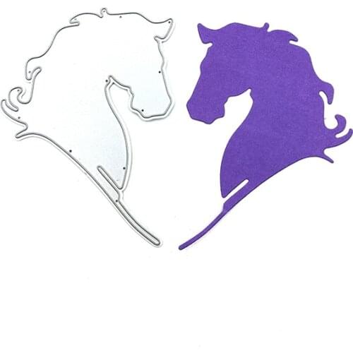 Julyarts Horse Dies Scrapbooking Nouveau Arrivage 2021 Crafts For DIY Scrapbooking Paper Card Decorative Craft Embossing Die Cut