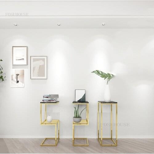 Nordic Wrought Iron Home Furniture Multi-layer Flower Shelf Living Room Floor Plant Stand Simple Modern Balcony Flower Pot Racks