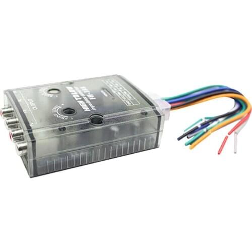 Top Car Audio PH-388 Four-Channel High-To-Low Audio Converter, Four-In And Four-Out 4-Channel High-Fidelity Converter