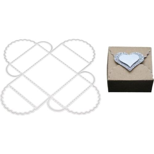 Gift Box Metal Cutting Dies Stencil Scrapbooking DIY Album Stamp Paper Card Embossing Decor Craft New Dies for 2020