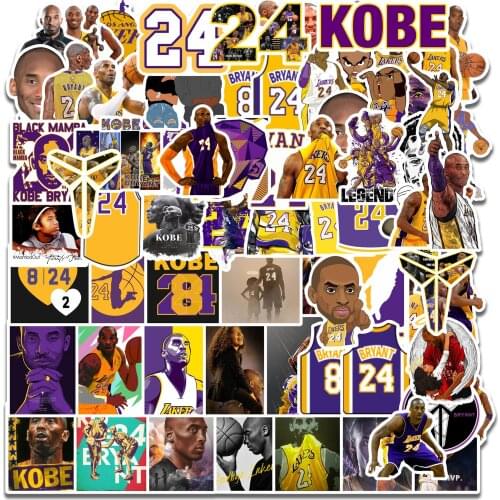 50/75 pcs Basketball Stickers Sticker Waterproof Kids Toy Stickers for Luggage Laptop Phone Skateboard Decal
