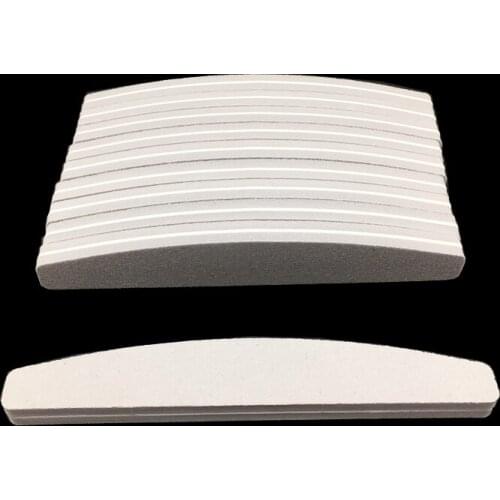 50pcs/lot Nail Files 100/180 Nail Art Sanding Buffing Manicure Tools Set Polish Buffer Removal Sponge Emery Board Care Tool