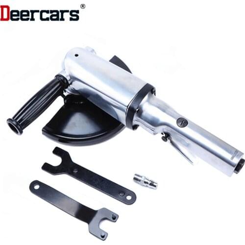 7 Inch Multifunction Industry Pneumatic Angle Grinder Air Grinding Tool Wind Sanding Polishing Waxing Cutting Machine