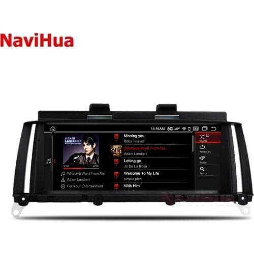 Android 9.0 PX6 car audio stereo Multimedia GPS Navigation stereo monitor autoradio systemFor BMW X3 F25 X4 F26 2009-2015 4+32G