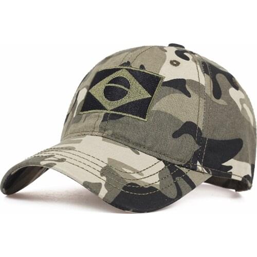 2019 new camouflage baseball cap fashion jungle combat caps adjustable outdoor cotton casual hat hip hop sports hats