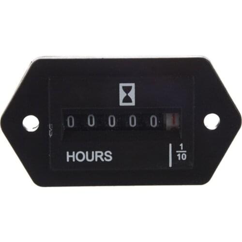 Black DC12-36V0.3W low pressure timer