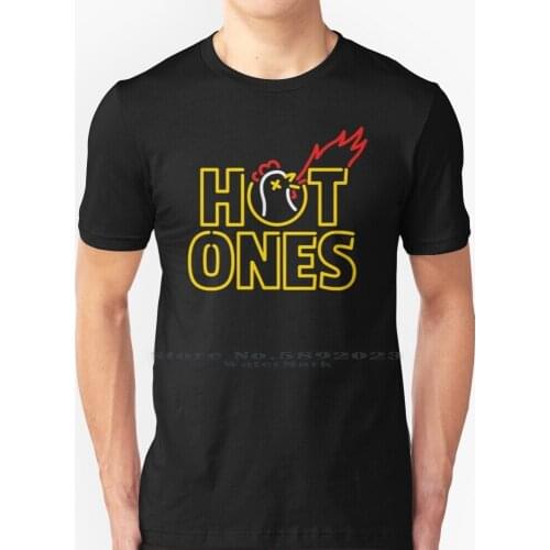 Hot Chili Sauce T Shirt 100% Pure Cotton Big Size Hot Ones Chili Sauce Sean First We Feast Chicken Music Rap Indie