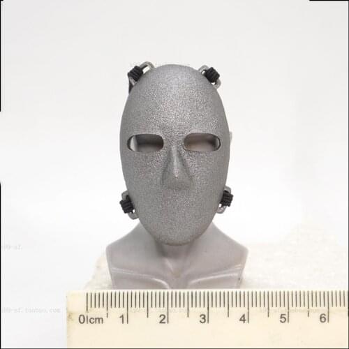 1/6 Scale Grey Mask Models for 12''Figures Accessories Toys Gifts