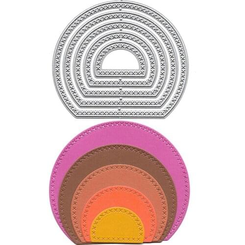 Frame Metal Die Cutting Die For Card Making Decor Craft Stencil For Scrapbooking Embossing Folder Clear Stamps And Slimline Dies