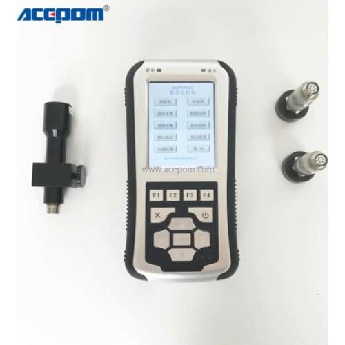 Portable dynamic balancer & vibration analyzer ACEPOM321 for double or single plane balance modification