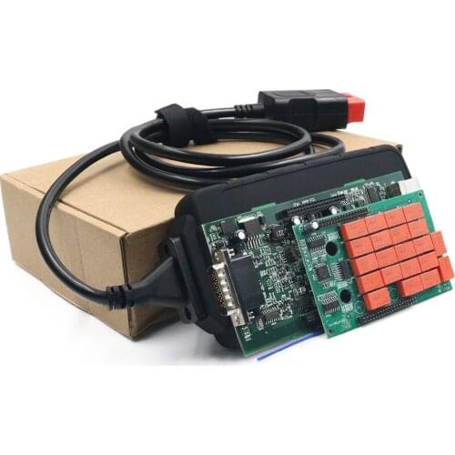 High quality D.S.150 w.o.w New V.CI 150E T.C.S C.D.P Bluetooth auto diagnostic tool unit USB cable with V2015 software free ship