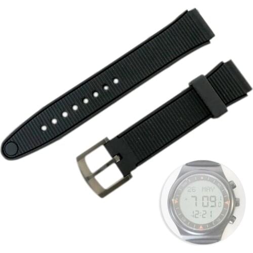 Replace Strap Belt for AL Harameen Fajr Time Watch WY-16 6506 as Substitute 20mm Width Watchband Muslim Athan Wrist Clock
