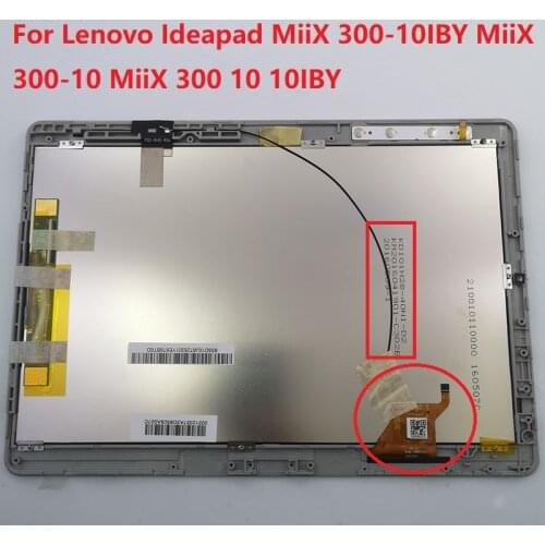 10.1" New LCD For Lenovo Ideapad MiiX 300-10IBY MiiX 300-10 MiiX 300 10 10IBY LCD Display Touch Screen Assembly KD101N28-40NI-D2