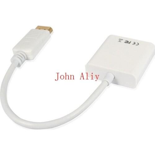200pcs/lot Practical DP DisplayPort Male to DVI Female Adapter Cable