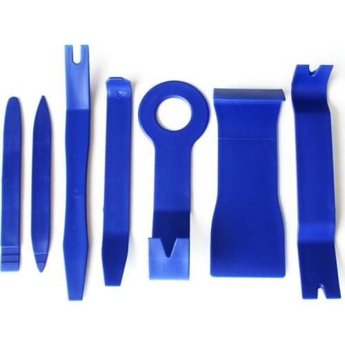 7pcs Car Radio Removal Tools Set Auto Door Clip Panel Trim Removal Pry Tool for Car Interior Dash Radio Audio Installer