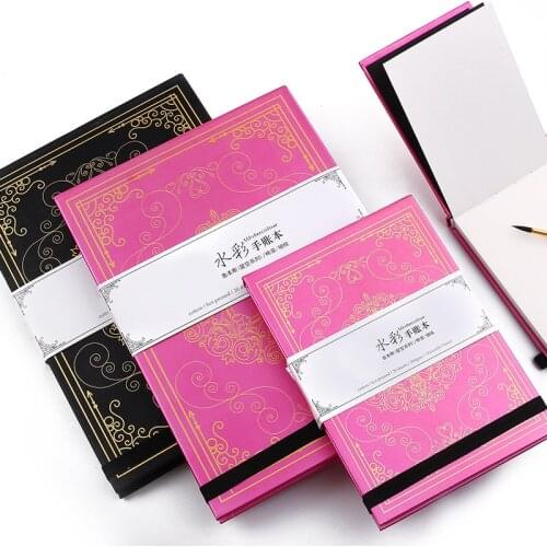 Watercolor book doodle hand drawn 20 sheets 300g Cotton Paper Pad Travel Portable SketchBook Painting Book for Art Supplies