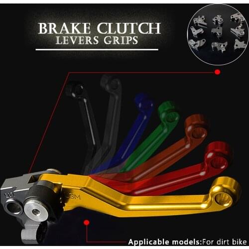 CNC Aluminum Dirt Bike Motocross Pit Bike Pitbike Brake Clutch Levers For honda CRF250R CRF450R crf 250 r 2007-2018 CRF 450R