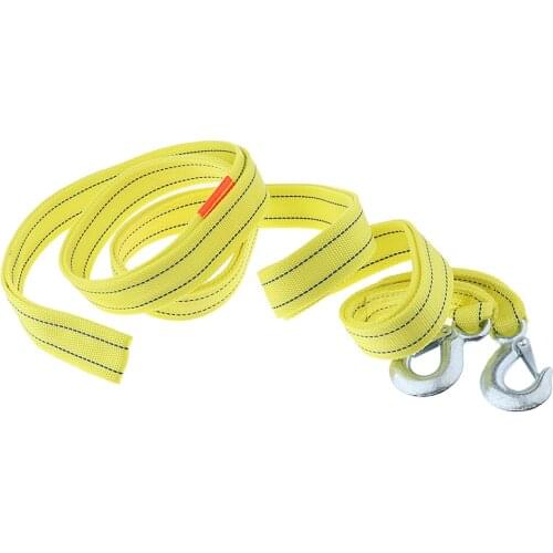 Tow Strap W/Hooks Tow Strap Recover Vehicle Stuck In Mud/Snow 670G