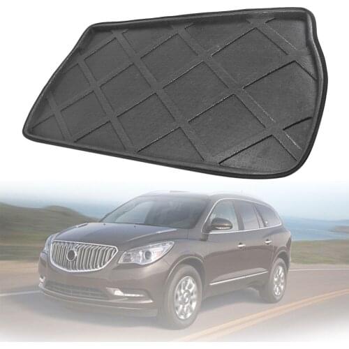 Black Custom Car Rear Trunk Mat High Quality Car Cargo Sheet Liner Boot Mat Vehicle Dust Pad Suitable For Enclave 2009-2017