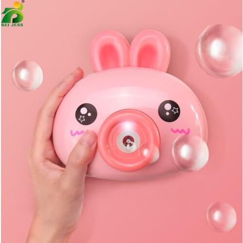 Kid Cute Frog Bubble Machine Toy Babies Water Play Bath Girls Fun Soap Camera For Childrens Toys Gifts