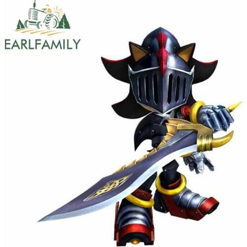 EARLFAMILY 13cm x 12.2cm for Armor Knight Car Sticker Waterproof Motorcycle Helmet Decal Graphics Vinyl Material Auto Assessoire
