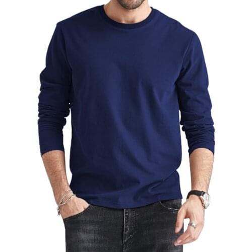 Long Sleeve T-Shirts Male Female Cotton Summer Short Tees Boy Basic Men Women Tshirt Fille Slim Fit Plain Tee Shirt Solid Autumn