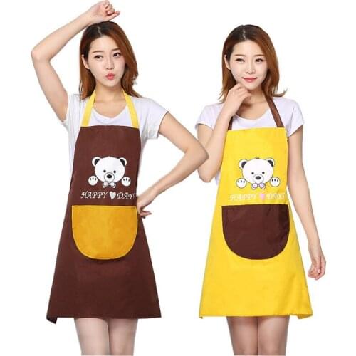 Cooking Kitchen Apron For Woman Men Chef Waiter Cafe Shop BBQ Hairdresser Aprons Bibs Kitchen Accessory Dropshipping 2020 E0982