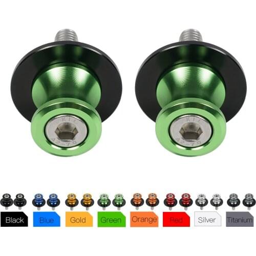 Motorcycle 8mm Swingarm Spool Frame Slider For Kawasaki Z650 Z800 Z900 Z1000 Z1000SX NINJA 600 ZX6R 2017 2018 Accessories