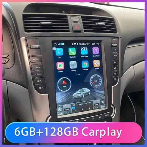 Android 10 Octa core for Acura TL 2004-2008 Car radio GPS Navigation Player Radio Multimedia