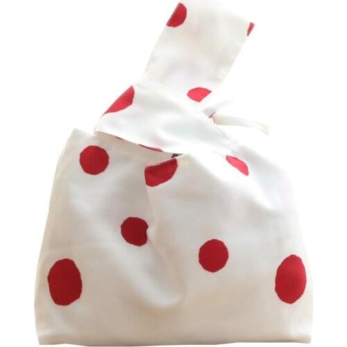 Simple Waterproof Oil-proof Lunch Bag Portable Thermal Insulated Tote Cooler Bento Pouch Container School Food Storage Handbags