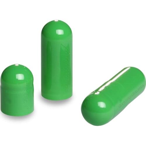 10,000pcs/pack)Apple Green 0# Empty Gelatin Capsule,Medicine Capsule,Separated or Joined capsule