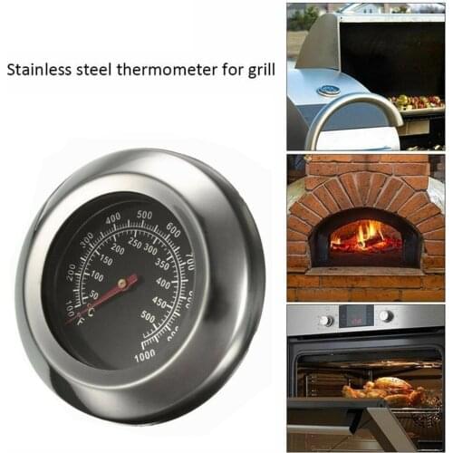 50~500 Degrees Celsius Roast BBQ Pit Smoker Grill Thermometer Gauge Thermometer Oven Temp Temperatuurmeter Huishoude Thermo V4O5