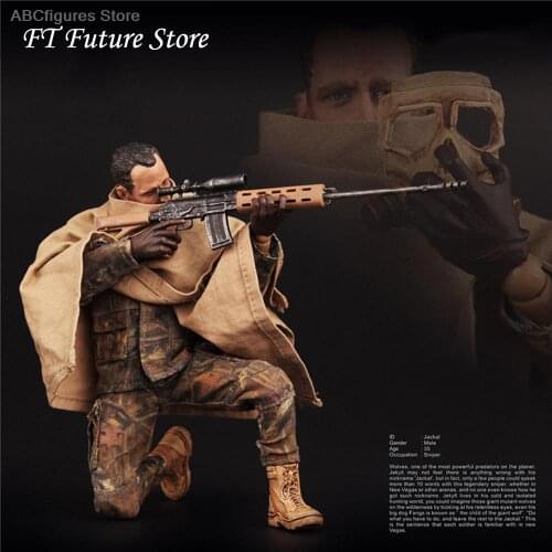 In Stock 1/12 Scale 1:12 Scale Male Solider Action Figure Jackal Figure Doll for Collection V00011 Series