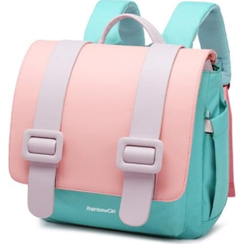 Japan Primary School Backpack For Boys Girls Kids Japanese Style Cute PU Student Book Bags Large Children Knapsack Satchel 2021