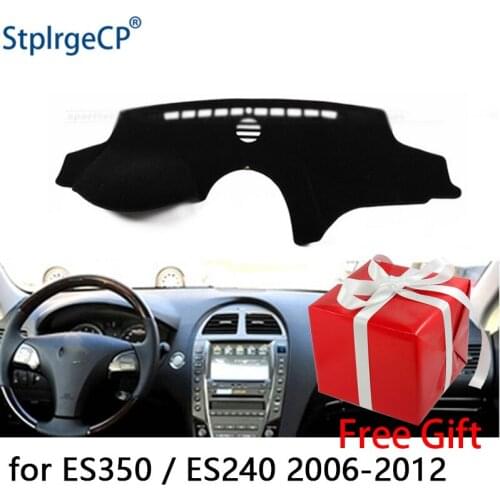 For lexus ES350 ES240 2006-2012 dashboard mat Protective pad Shade Cushion Pad interior sticker car styling accessories